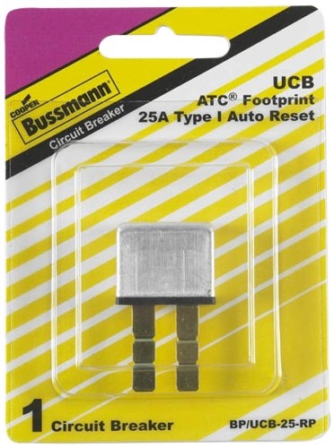 Bussmann BP/UCB-25-RP Type I Universal Circuit Breaker